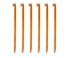 DD Hammocks SuperLight Pegs maakiilat, 6-Pack
