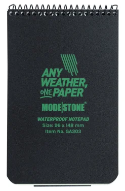 Modestone vedenpitävä muistilehtiö, 96 x 148 mm + GlowPad