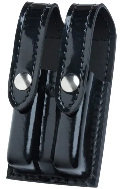 Safariland 78 Slimline pistoolin tuplalipastasku, koko 6, High Gloss Black, uudenveroinen