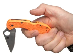 Spyderco Delica 4 FRN Full Flat Ground taittoveitsi