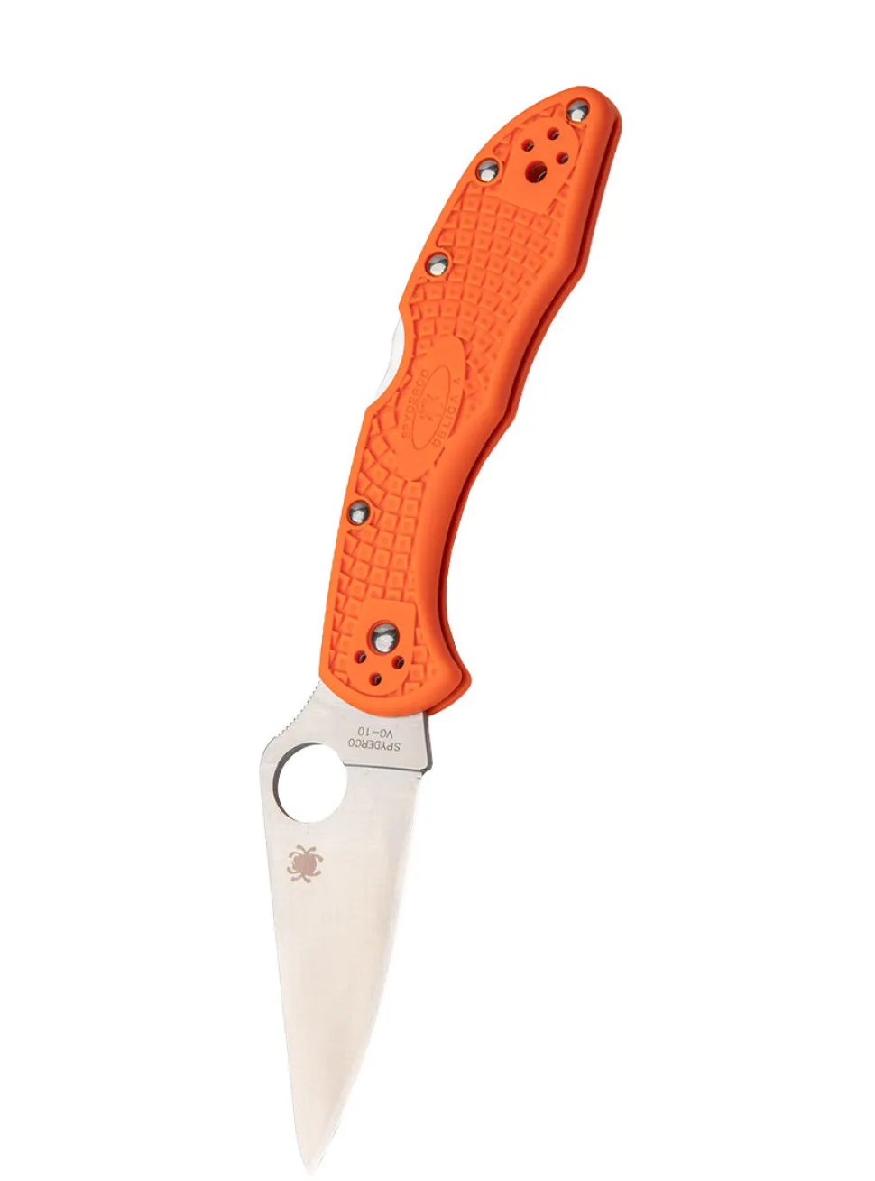 Spyderco Delica 4 FRN Full Flat Ground taittoveitsi