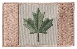 Varusteleka Kanadan hihalippu, 77 x 47 mm