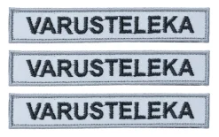 Varusteleka M05 nimilappu omalla tekstillä, 3-Pack