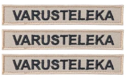 Varusteleka M05 nimilappu omalla tekstillä, 3-Pack