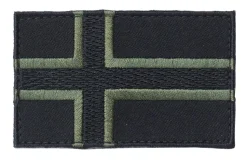 Varusteleka Norjan hihalippu, 77 x 47 mm