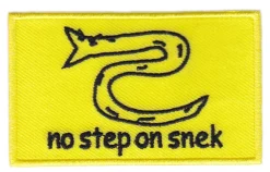 Varusteleka No Step On Snek moraalimerkki
