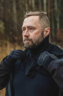 Varusteleka perinteinen kauluri, merinovillaa