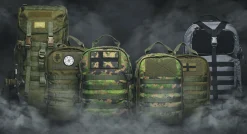 Varusteleka Suomen lippumerkki, 154 x 94 mm, M05 metsäkuvio