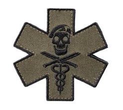 Varusteleka Tactical Medic moraalimerkki